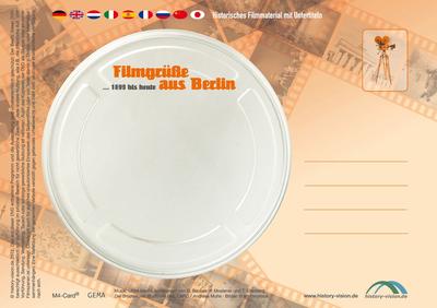 Postkarten-DVD in 9 Sprachen Rückseite